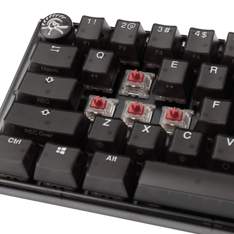 Klawiatura gamingowa Ducky One 3 Aura Mini USB QWERTY US International Czarna