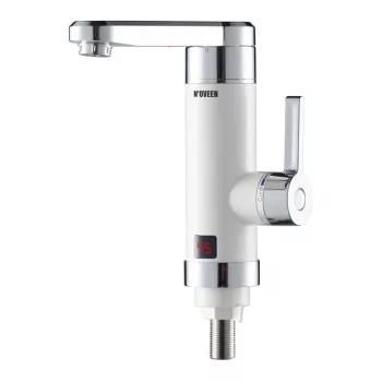 Przepływowy podgrzewacz wody NOVEEN IWH460 4600W 220–240V, bez zbiornika, do montażu przy punkcie poboru, 2,5 l/min, IPX4, wyświetlacz LED