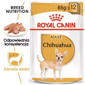 Mokra karma dla psa Royal Canin Chihuahua Adult saszetka 85 g — drób, dla dorosłych Chihuahua 1–1,9 kg