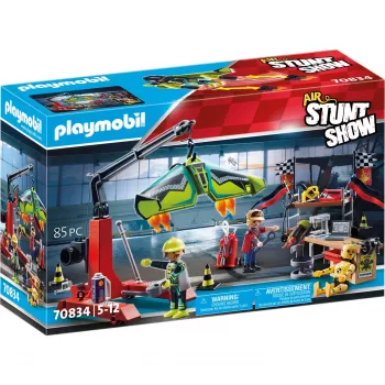 70834 Air Stuntshow Servicestation, zabawka konstrukcyjna