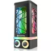 RAIJINTEK ANTILA PURE R100B zbiornik wyrównawczy 172,5 mm ARGB czarny do niestandardowego chłodzenia cieczą