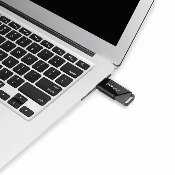 PNY Attaché X, 32 GB, USB Type-A, 3.2 Gen 1 (3.1 Gen 1), 130 MB/s, Dia, Czarny