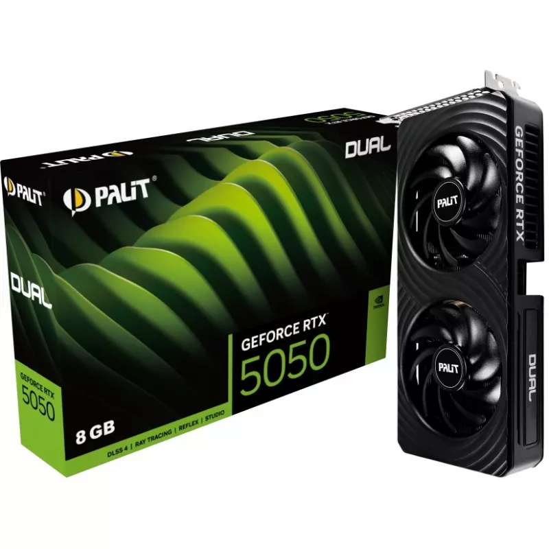 Palit GeForce RTX 5050 Dual 8GB GDDR7 Karta Graficzna
