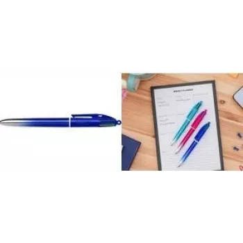 Twist retractable ballpoint pen BIC Colors Smooth 12 pcs Czarny niebieski zielony czerwony
