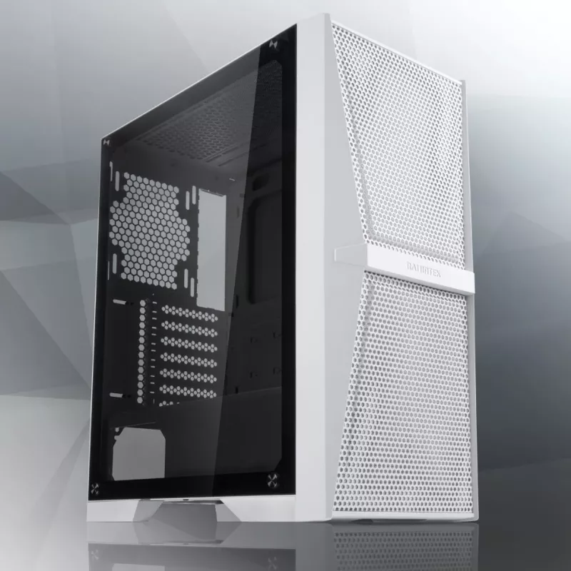 RAIJINTEK SILENOS MS Midi Tower biały