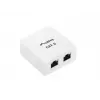 Lanberg OS6-0002-W kabel Interface/Gender Adapter 2 X RJ-45 Biały (OS6-0002-W)