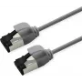 ROLINE U/FTP Patch kabel Cat.8.1 LSOH cienki szary 1m (21.15.3213)