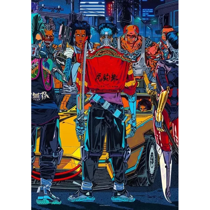 Good Loot Comic Book Puzzle: Cyberpunk 2077 Kickdown, 1000 elementów