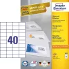 Etykiety uniwersalne Avery Zweckform 3651 52,5 x 29,7 mm 100 arkuszy białe