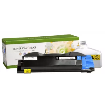 Kaseta z tonerem STATIC kompatybilna z Kyocera TK-590C cyjan, kompatybilna, 5 000 stron