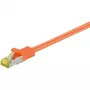 Kabel sieciowy Goobay RJ-45 CAT7 5m Pomarańczowy S/FTP