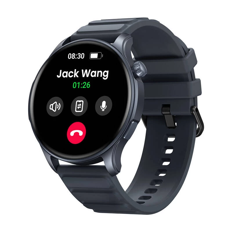 Smartwatch Zeblaze Btalk 3 Pro — 1.43 cala (3.63 cm) AMOLED, 466×466 px, ekran dotykowy, 260 mAh, szary
