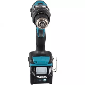 Makita - Młotowiertarka/Wkrętarka - Akumulatorowa - 2 prędkości - Klucz do uchwytu 13 mm - 64 N·m - 2 akumulatory, ładowarka w zestawie - 40 V