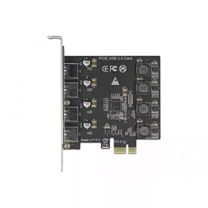 Karta Delock PCI Express x1 do 4 x zewnętrzne gniazdo USB Type-A SuperSpeed USB