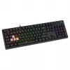 Klawiatura mechaniczna dla graczy SAVIO STYX Outemu niebieski Hot-Swap RGB USB QWERTY US International Czarna 104-klawiszowa pełnowymiarowa
