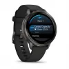 Garmin Venu 4 3,05 cm (1,2 inch) AMOLED 41 mm Cyfrowy 390 x 390 pikseli Dotykowy Czarny Wi-Fi GPS (satelitarny)