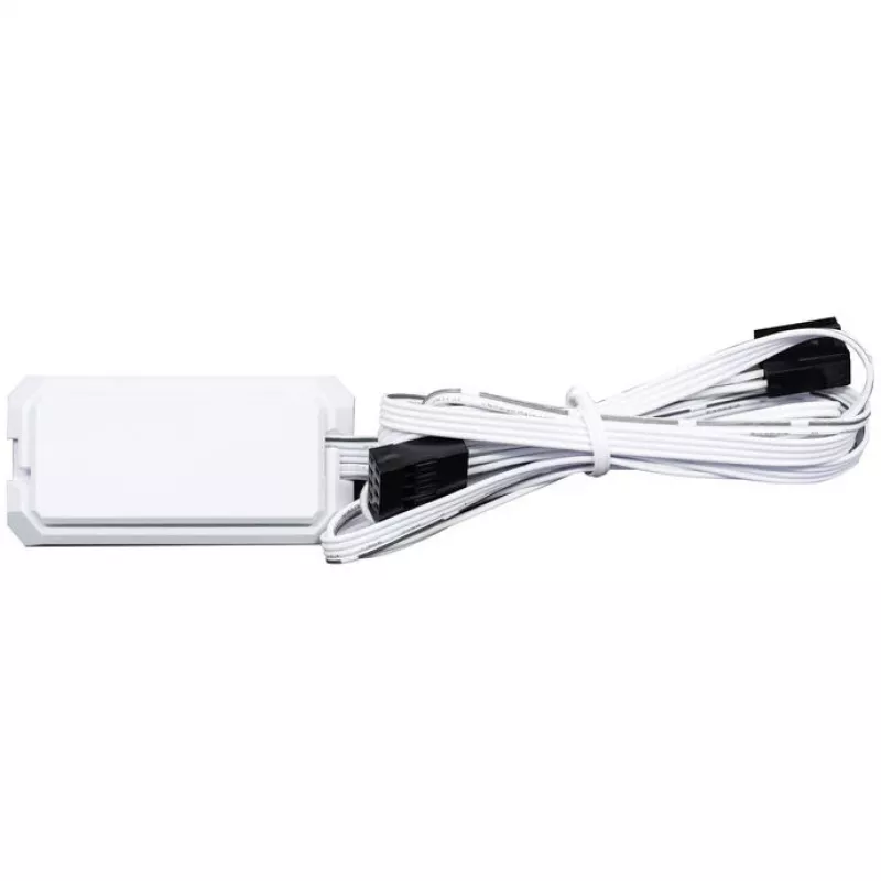 Lian Li UNI FAN TL Wireless LCD 120 biały — wentylator PWM 120 mm z bezprzewodowym kontrolerem LCD