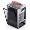 Obudowa PC Jonsbo T6, Mini-Tower, Mini-ITX, srebrna