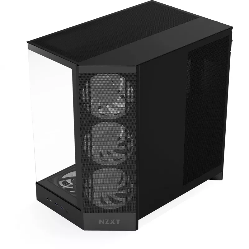 Obudowa PC NZXT H9 Flow RGB+ Midi Tower czarna