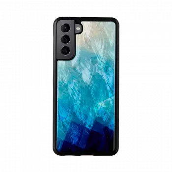 Etui iKins do Samsung Galaxy S21+ — ochronna obudowa, niebieski lake Czarny