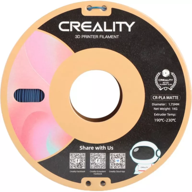 Materiał do druku 3D Creality 3301010298 PLA Niebieski 1 kg 1.75 mm