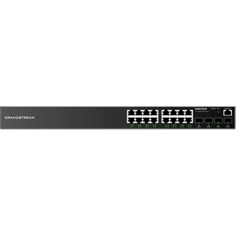 Zarządzalny przełącznik L2+ Grandstream Networks GWN7802