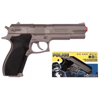 Pistolet na rzutki Pulio Police GONHER 45/0 15545 — model sprężynowy jednostrzałowy