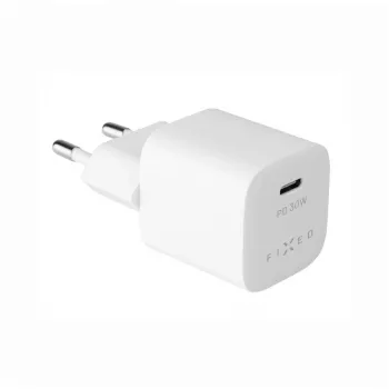 Przenośna ładowarka podróżna USB-C FIXED FIXC30M-C-WH 30W – kompaktowa konstrukcja