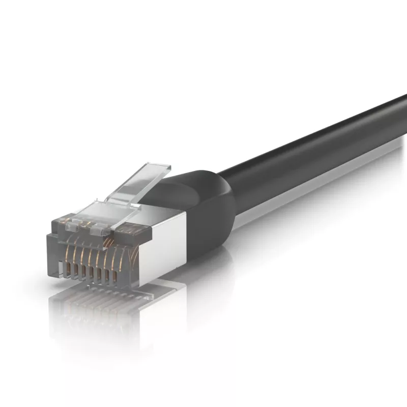 Kabel sieciowy Ubiquiti UACC-CABLE-PATCH-OUTDOOR-8M-BK czarny Cat5e S/UTP