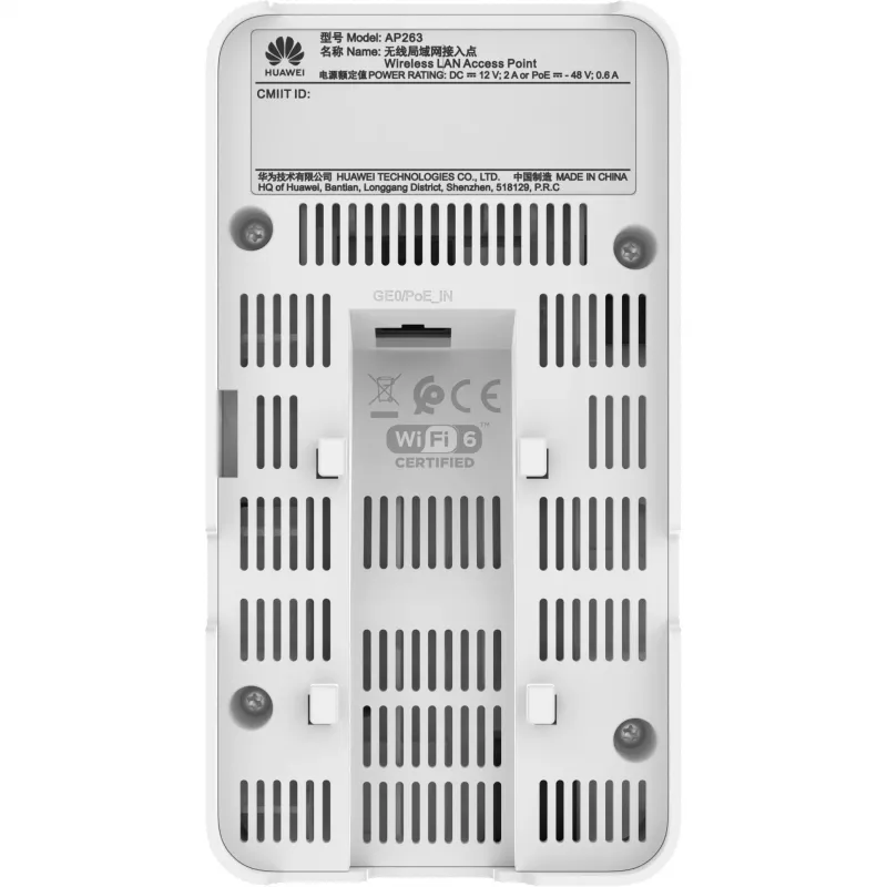Punkt dostępu bezprzewodowego HUAWEI eKit AP263 2,4 GHz 5 GHz Wi-Fi 6