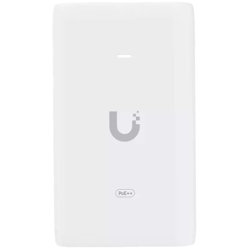 Ubiquiti UniFi UACC-PoE++-10G-EU 10G PoE++ Adapter (60W), może zasilać urządzenia UniFi PoE++, zmniejszać zależność od zasilania z przełącznika PoE i zapewniać połączenie Multi-Gigabit LAN