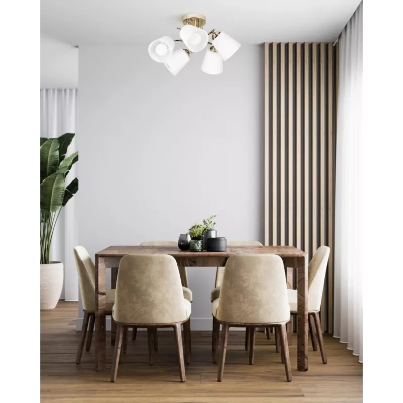 Lampa wisząca Activejet AJE-EMILY 3P GOLD E27 3x40W