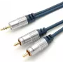 Kabel audio ShiverPeaks 30833MHQ, 2 RCA na jack stereo 3,5 mm, długość 3,0 m