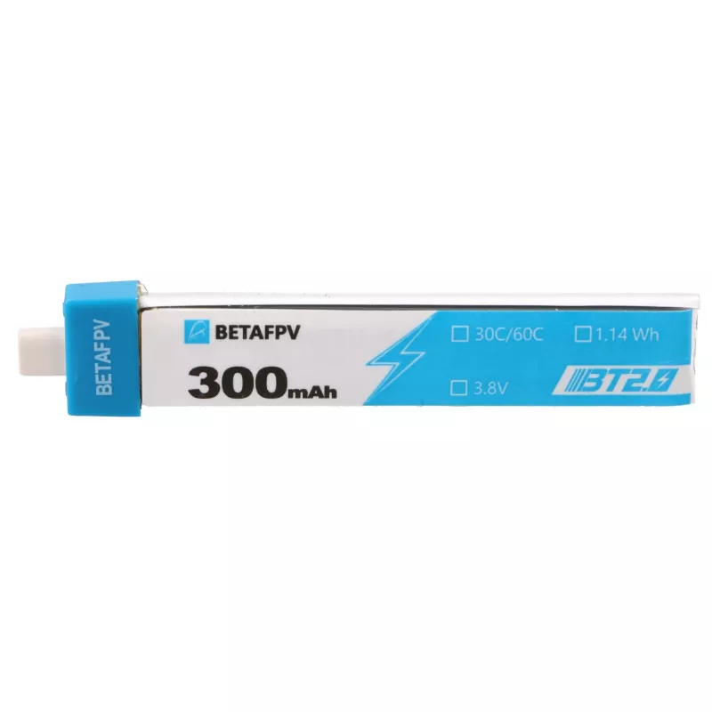 Zestaw akumulatorów BetaFPV BT2.0 1S 300mAh 8 szt., 3,8 V