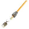 Wtyk modularny CAT.6,6A,7 ekranowany 10 szt.