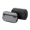 Kosmetyczka XDDESIGN First-Class All-in-One Travel Organiser P706.3401, Czarna, Zapięcie na zamek, Elegancki woreczek