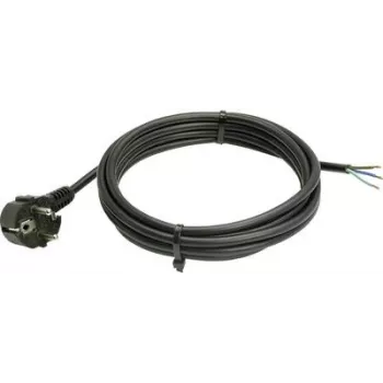 Przewód zasilający AS Schwabe 70832, kabel sieciowy, czarny, 3,00 m