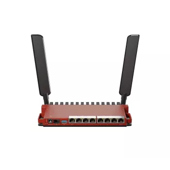 Router bezprzewodowy Mikrotik L009UiGS-2HaxD-IN Gigabit Ethernet Pojedyncze pasmo (2,4 GHz) Czerwony