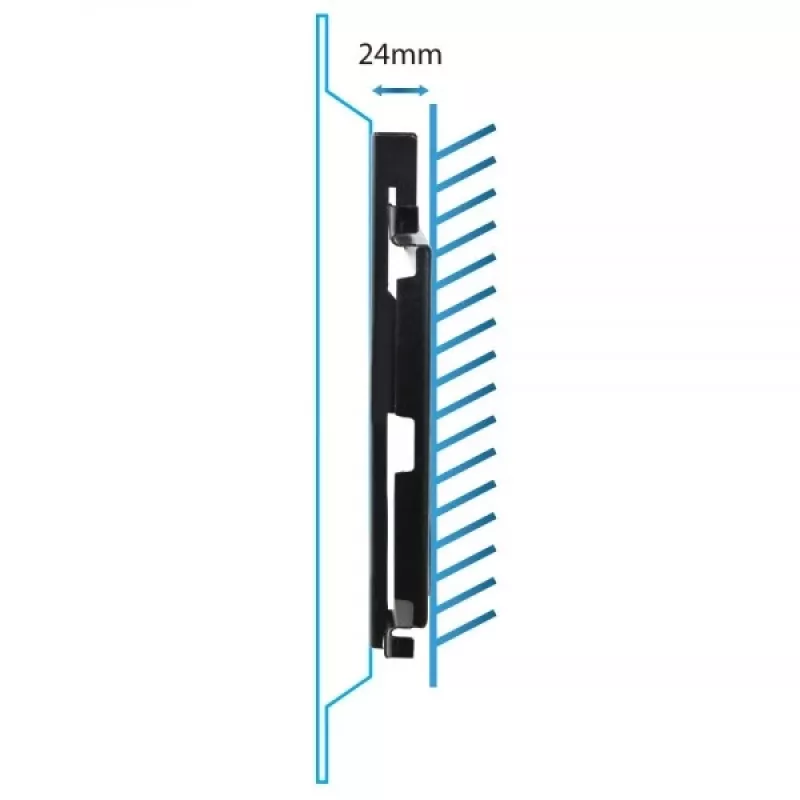 Uchwyt ścienny do telewizora Esperanza PERSES dla ekranów 35,6–127 cm (14–50 cali), VESA 75x75–200x200, maks. 25 kg, czarny