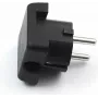 Wtyczka elektryczna Bachmann 911.171 Czarna 2P+E