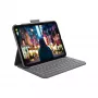 Logitech cienki Folio Szary Bluetooth QWERTZ Szwajcarska Klawiatura do iPada