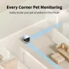 Robotyczny monitor zwierząt Enabot Rola Mini — Wi‑Fi, bateria 5000 mAh, 3 MP, pole widzenia 137°, biały/czarny