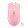 Mysz gamingowa Onikuma CW905 różowa bezprzewodowa 2.4G