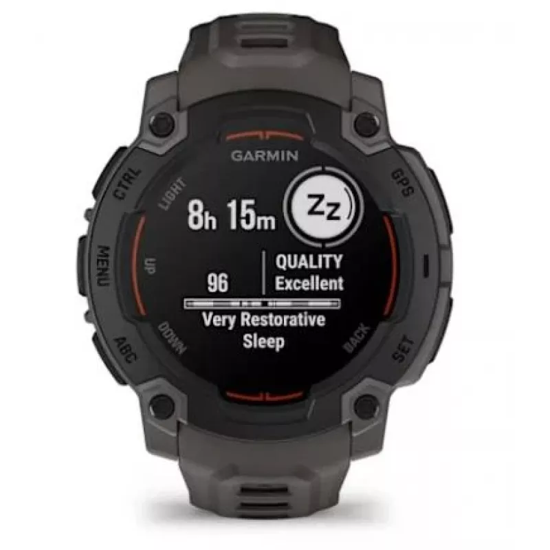 Garmin Instinct E 2,29 cm (0,9 inch) MIP 45 mm Cyfrowy 176 x 176 pikseli Czarny GPS (satelitarny)