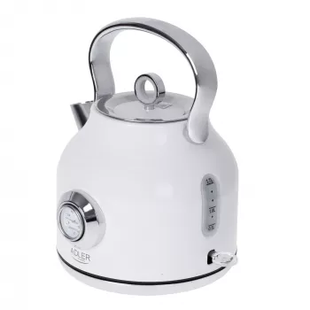 Czajnik elektryczny Adler 1,7 l 2200 W Metallic biały