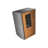 Edifier R1280T Active Bookshelf Speaker System with Remote Control and Dual RCA Inputs - Brown Wood