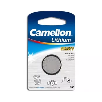 Bateria jednorazowa CAMELION CR2477 3V Li-MnO2, wysokość 7,7 mm, średnica 24,5 mm, 1 szt.