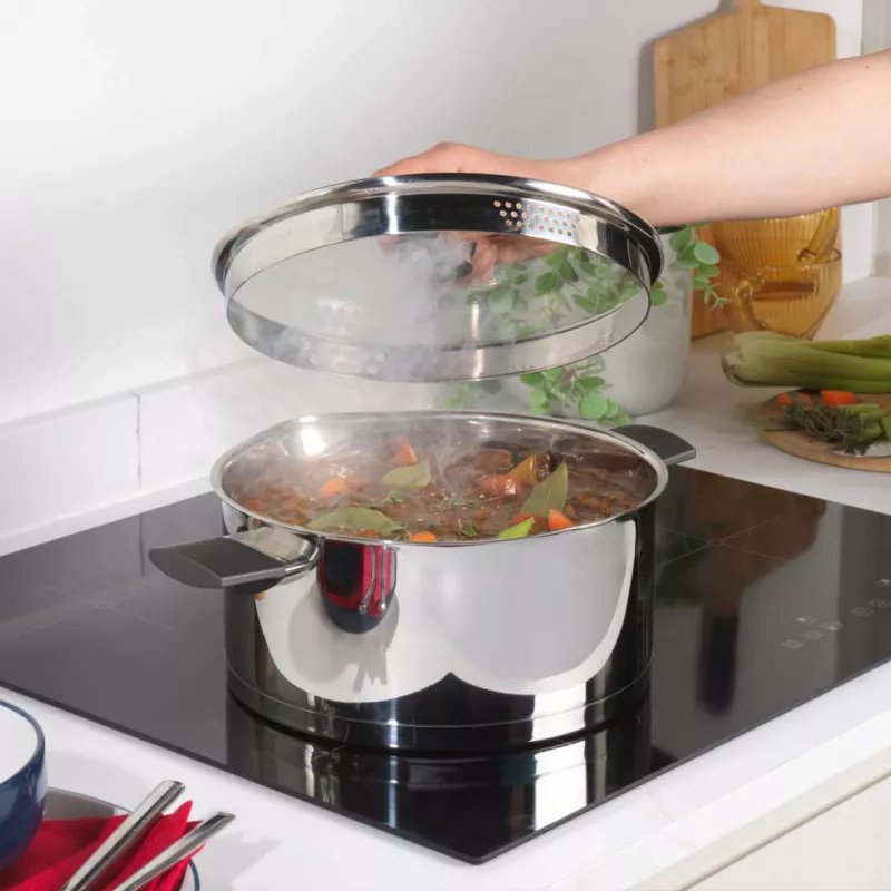 Garnek Russell Hobbs RH01168EU7 24 cm stal nierdzewna, kompatybilny z indukcją, naczynia kuchenne