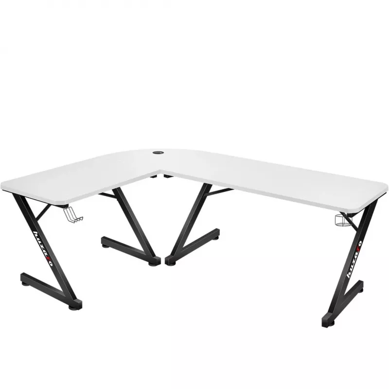 BIURKO GAMINGOWE HUZARO HERO 7.0 BIAŁE