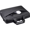 Torba na laptopa DEFENDER FIRM 26123 do laptopów 15,6 cala, poliuretan, czarna, toploader, odpinany pasek na ramię